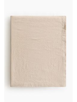 H&M - Beige Linen-Blend Tablecloth