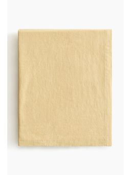 H&M - Yellow Linen-Blend Tablecloth