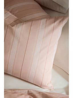 H&M - Pink Cotton Percale Pillowcase