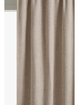 H&M - Beige 2-Pack Extra-Long Blackout Curtain Lengths