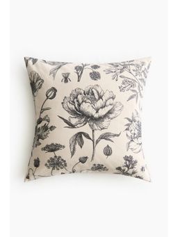 H&M - Beige Linen-Blend Cushion Cover