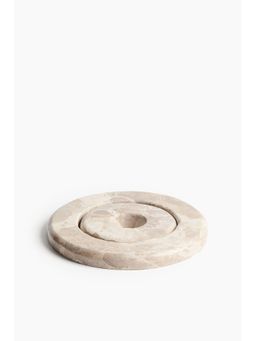 H&M - Beige 2-Pack Marble Trivets
