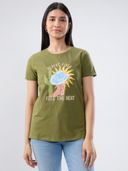 Green color option, Currently selected