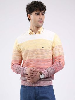 Monte Carlo - Men's Round Neck Full Sleeve Pullover - Pink