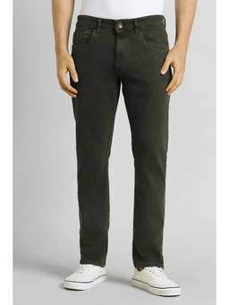 Simon Carter - Olive Solid Jeans