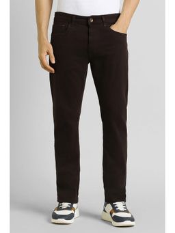 Simon Carter - Brown Solid Jeans