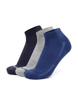 Levi's - LS303 Mens Compact Cotton Stretch Low Cut Half Terry Socks - Multi-Color (Pack of 3)