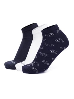 Levi's - LS307 Mens Compact Cotton Stretch Low Cut Socks - Multi-Color (Pack of 3)