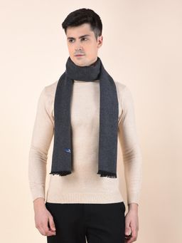 Cantabil - Men Dark Grey Brown Winter Warm Casual Muffler