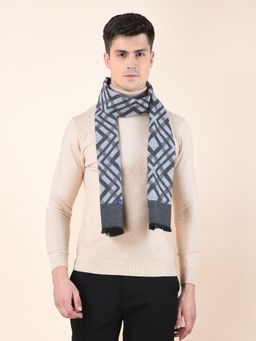Cantabil - Men Grey Winter Warm Casual Muffler