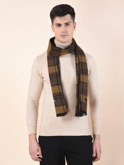Cantabil - Men Brown Winter Warm Casual Muffler
