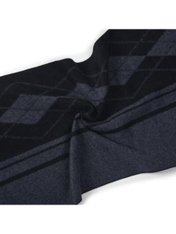 Cantabil - Men Black Winter Warm Casual Muffler