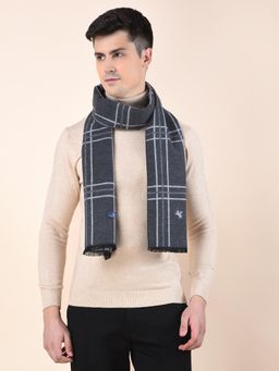 Cantabil - Men Grey Winter Warm Casual Muffler