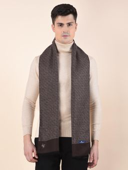 Cantabil - Men Brown Winter Warm Casual Muffler