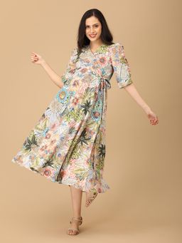 The Mom Store - Huephoria Maternity & Nursing Wrap Dress