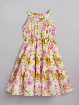 Hopscotch - Pure Cotton Floral Dress