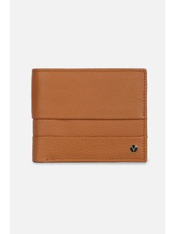 Van Heusen - Men Tan Leather Wallet