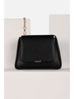 Van Heusen - Women Black Solid Casual Sling Bag