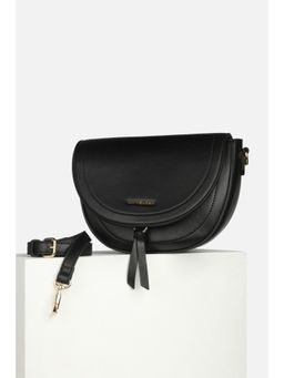 Van Heusen - Women Black Solid Casual Sling Bag