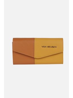 Van Heusen - Women Brown Colorblock Casual Wallets