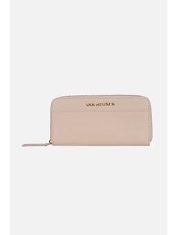 Van Heusen - Women Beige Solid Casual Wallets