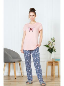 Van Heusen Woman Lingerie and Athleisure - Van Heusen Women Superior Drape & Ultra Soft Lounge Pants - Blue