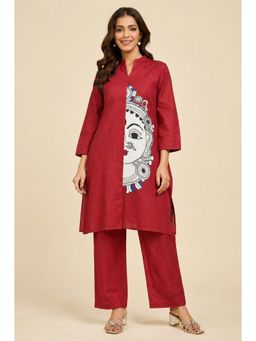 Alaya by Stage3 - Red Statement Print