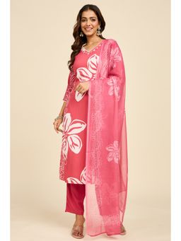 Alaya by Stage3 - Raspberry Blossom Kurta with Pant