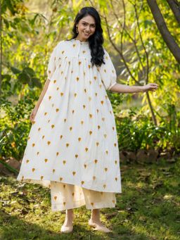 HOUSE OF JAMOTI - Mustard Lala Love Co-Ord Set