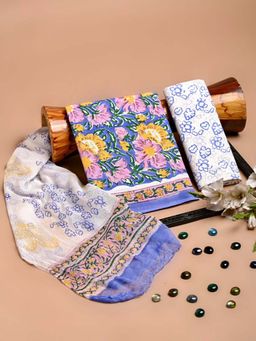 HANDME - Pure Heritage Block Premium Cotton Fabric Set (Set of 3)