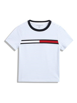 Tommy Hilfiger - Boys Casual Blue Stripes T-Shirt