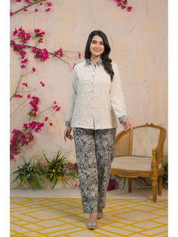 Zolo Label - Chic Tweed Khadi Co-Ord (Set of 2)