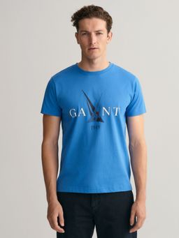 GANT - Men Blue Sail T-Shirt