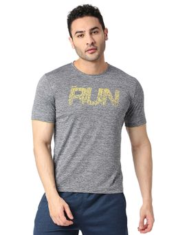 Black Panther - Mens Grey Acti Fit T-Shirt