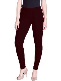 Lyra - Deep Maroon Churidar Leggings