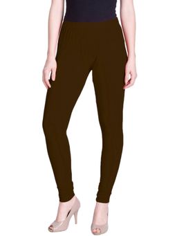 Lyra - Brown Churidar Leggings