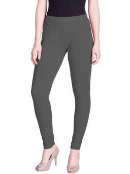Lyra - Smoke Grey Churidar Leggings