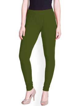 Lyra - Army Green Churidar Leggings