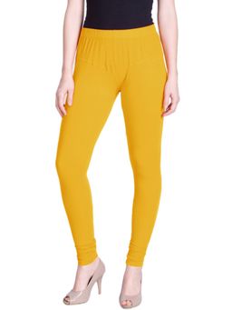 Lyra - Golden Corn Churidar Leggings
