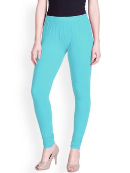 Lyra - Mint Green Churidar Leggings