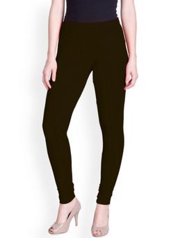 Lyra - Coffee Brown Churidar Leggings