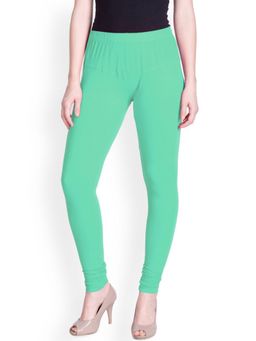Lyra - Emerald Green Churidar Leggings