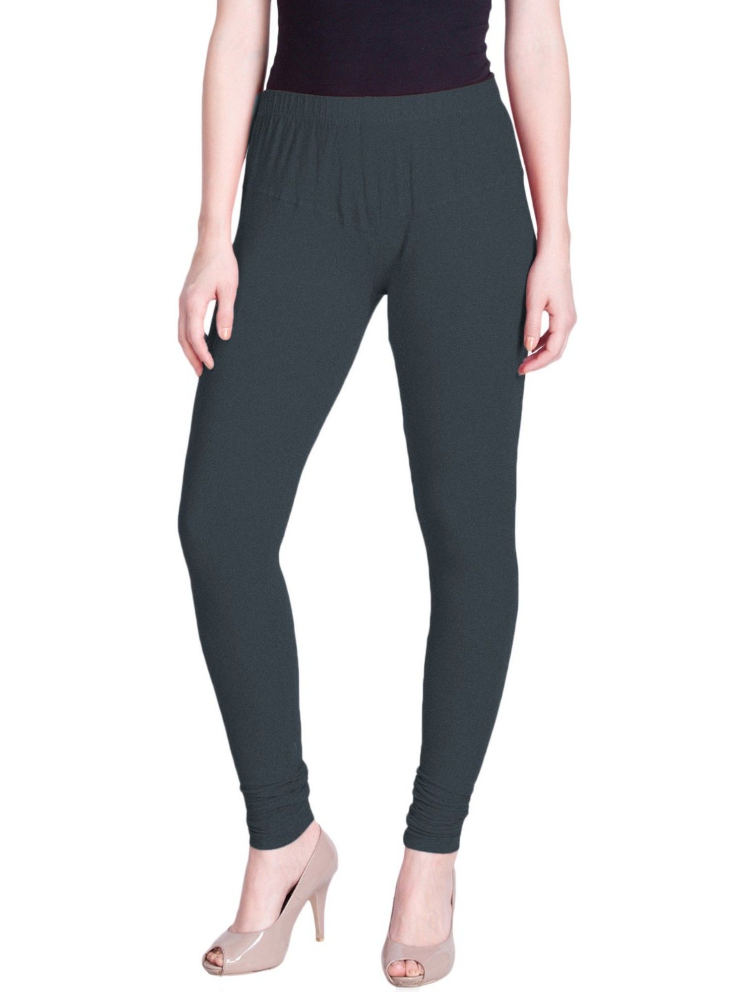 lyra Stone Grey Churidar Leggings-picture-43