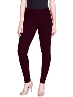 Lyra - Burgundy Churidar Leggings