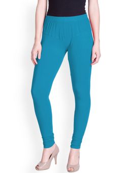 Lyra - Aqua Marina Churidar Leggings