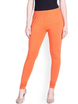 Lyra - Papaya Churidar Leggings
