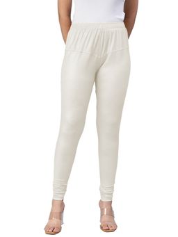 Lyra - Silver Churidar Leggings