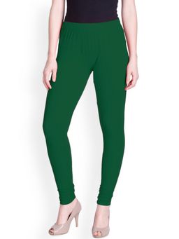 Lyra - Rama Green Churidar Leggings