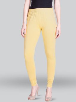 Lyra - Light Lemon Churidar Leggings