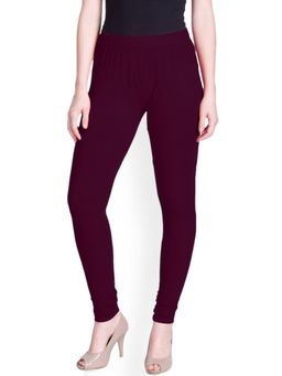Lyra - Dark Violet Churidar Leggings